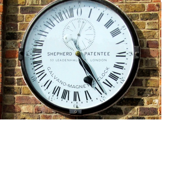 Shepherd gate clock at Greenwich Royal Observatory